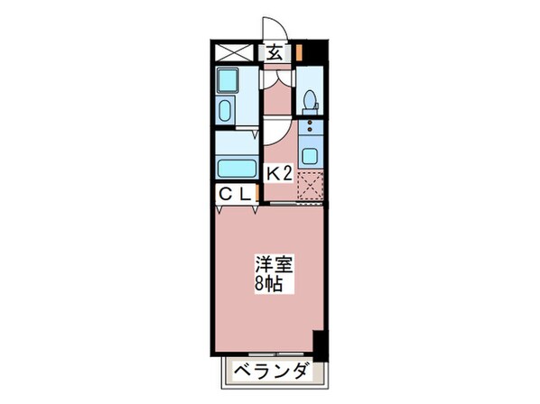 ノーブルコート堺筋本町の物件間取画像